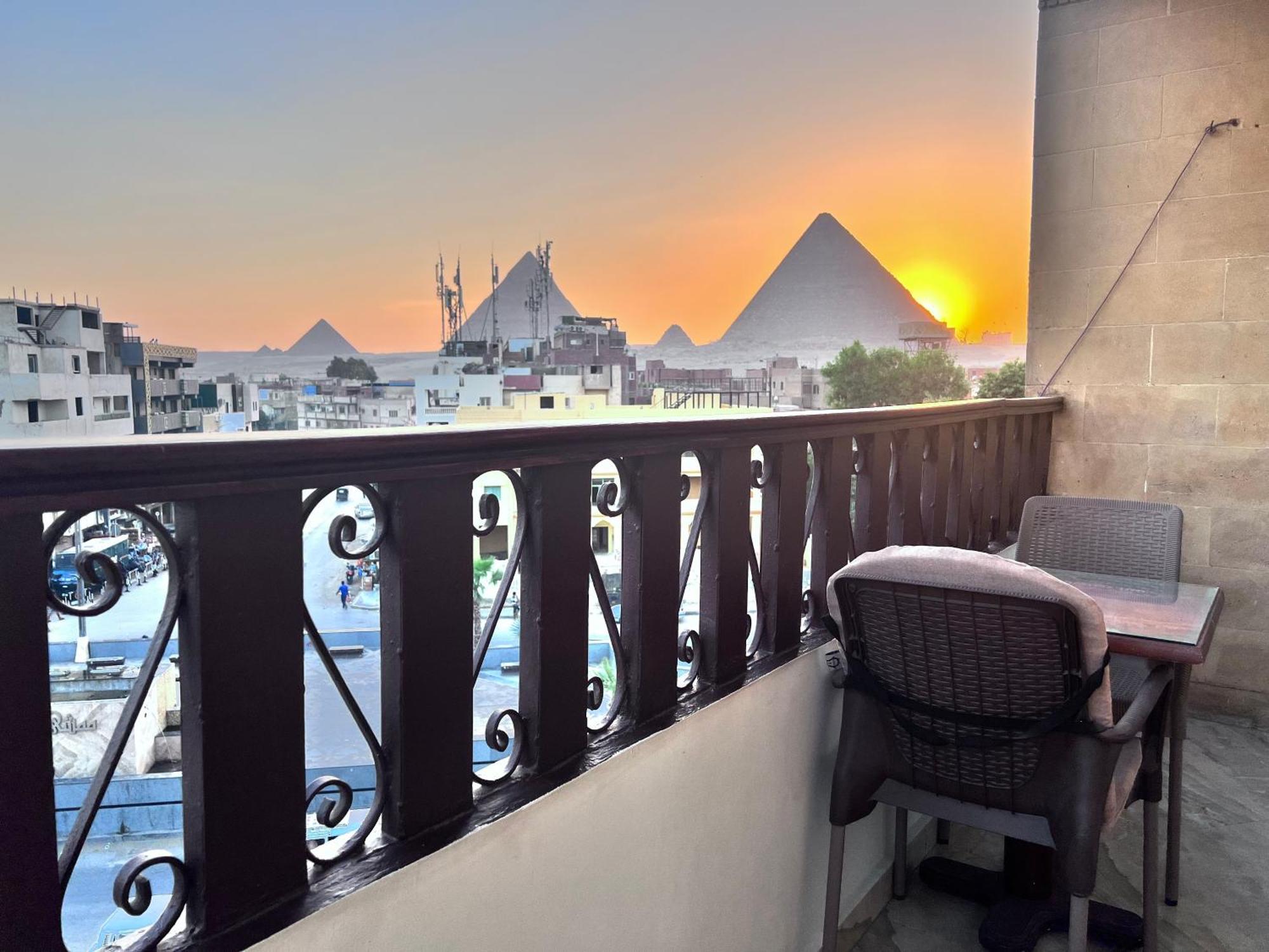 El Aida Pyramids View Hotel Kafrat al Jabal Экстерьер фото